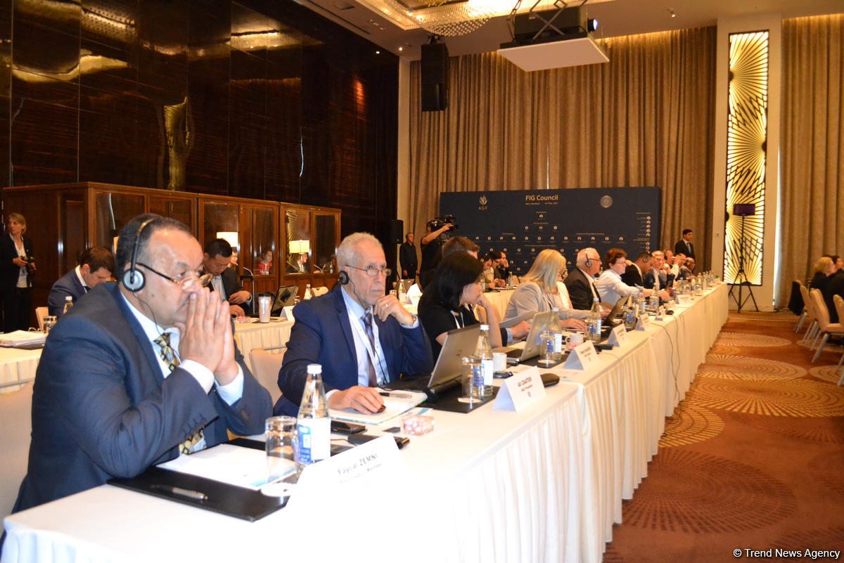 FIG Council’s annual meeting starts in Baku (PHOTO)