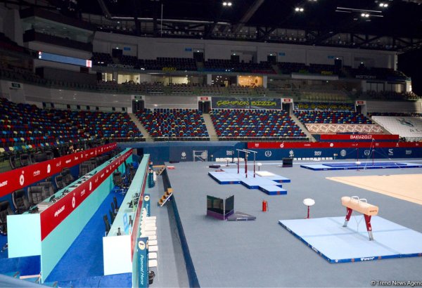 All conditions created at National Gymnastics Arena in Baku for full-fledged training
