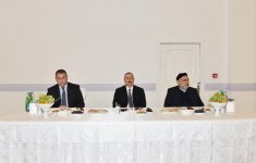 Президент Ильхам Алиев принял участие в церемонии поминовения видного ученого, академика Рафиги Алиевой (ФОТО)