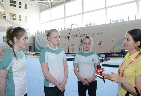 Азербайджанская сборная по женской спортивной гимнастике готова показать хорошие результаты на Играх исламской солидарности (ФОТО)