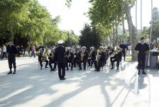 Организованы показательные выступления военных оркестров ВС Азербайджана (ФОТО)