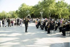 Организованы показательные выступления военных оркестров ВС Азербайджана (ФОТО)