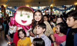 Leyla Aliyeva attends entertainment program for children with special needs (PHOTO)