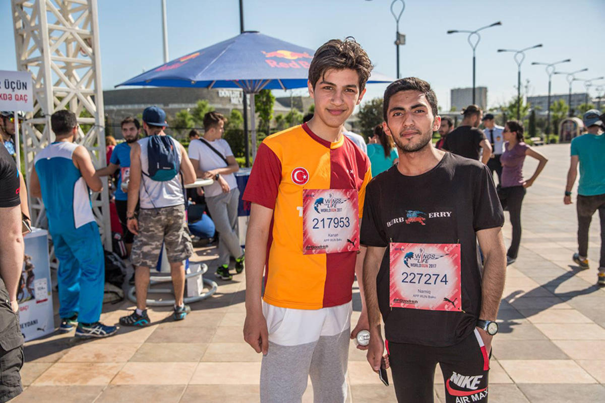 В Баку определились победители забега Wings for Life в формате App Run (ФОТО)