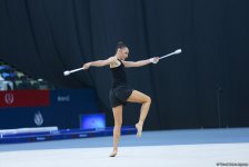 Bakı-2017: Milli Gimnastika Arenasında gimnastların podium məşqləri başlayıb (FOTO)