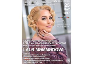 В Баку пройдет ретро-вечер Лалы Мамедовой – лучшие песни прошлых лет (ВИДЕО)