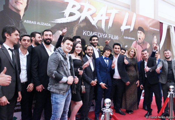 В Баку состоялся гала-вечер комедийного фильма "Брат Ли" (ВИДЕО,ФОТО)