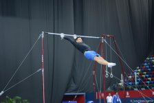 Подиумные тренировки спортивных гимнастов в рамках Игр исламской солидарности в Баку (ФОТОРЕПОРТАЖ)