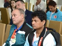 В Баку состоялась встреча делегаций по спортивной гимнастике в рамках IV Игр исламской солидарности (ФОТОРЕПОРТАЖ)