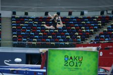 Стартовали подиумные тренировки спортивных гимнастов в рамках Игр исламской солидарности в Баку (ФОТОРЕПОРТАЖ)