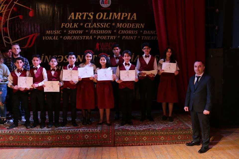 В Баку определились победители первой Олимпиады искусств (ФОТО)