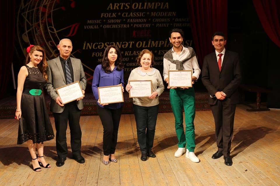 В Баку определились победители первой Олимпиады искусств (ФОТО)