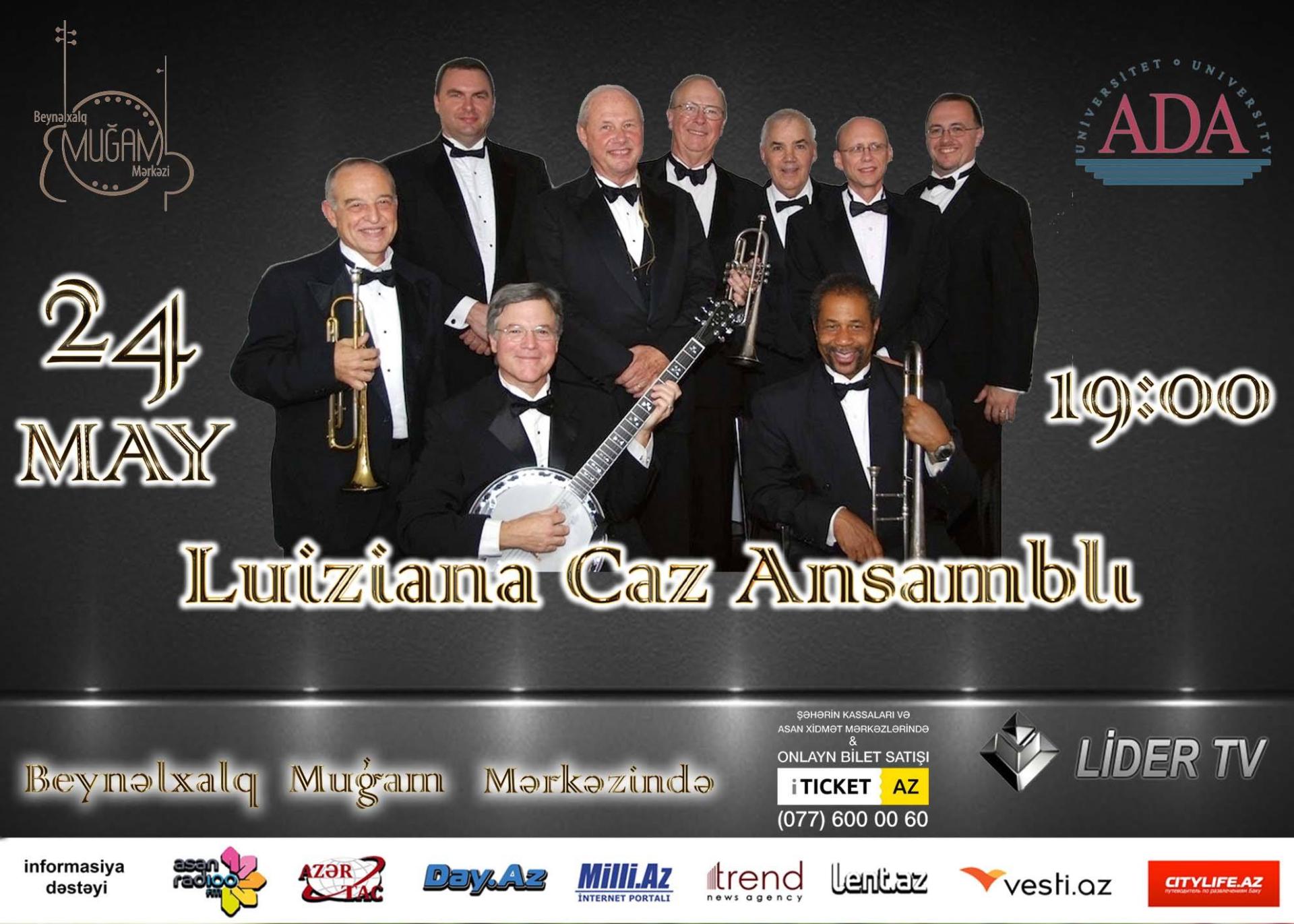В Баку выступит "Louisiana Jazz Ensemble"