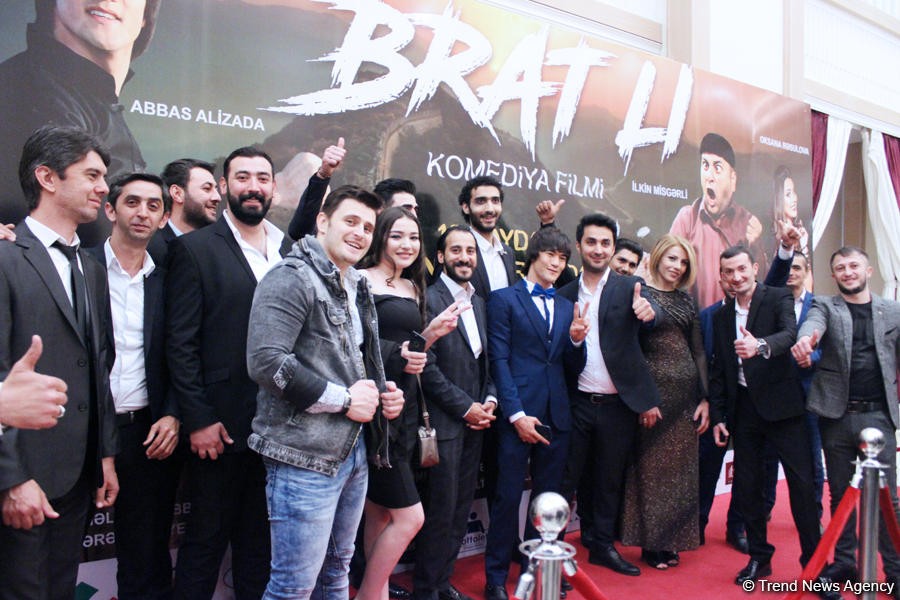 В Баку состоялся гала-вечер комедийного фильма "Брат Ли" (ВИДЕО,ФОТО)