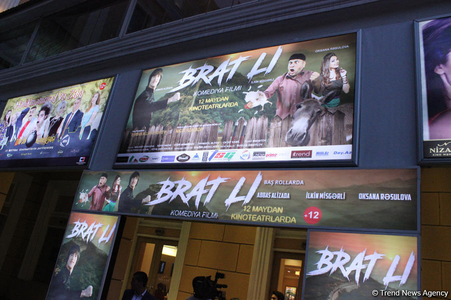 В Баку состоялся гала-вечер комедийного фильма "Брат Ли" (ВИДЕО,ФОТО) - Gallery Image