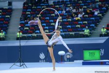 İslamiada çərçivəsində bədii gimnastika üzrə yarışlara start verildi (FOTO)