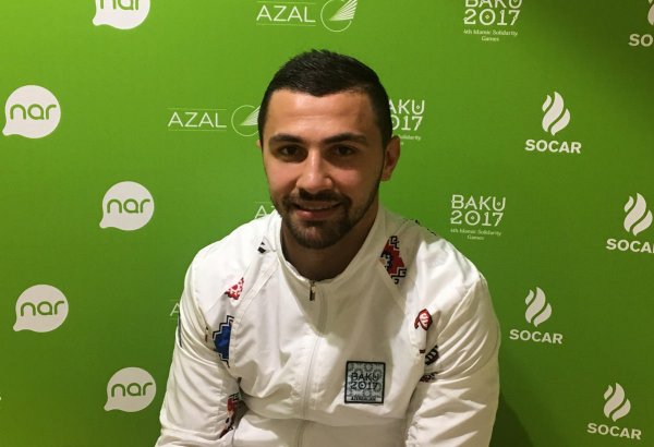 Каратист Айхан Мамаев вышел в финал Исламиады в Баку