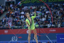 Сборная Азербайджана по художественной гимнастике - золотые медалистки Исламиады
