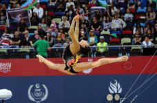 First Vice-President Mehriban Aliyeva awards winners in rhythmic gymnastics at Baku 2017 (PHOTO)