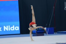 В рамках Исламиады в Баку стартовал второй день соревнований по художественной гимнастике (ФОТО) - Gallery Thumbnail