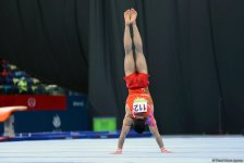 В рамках IV Игр исламской солидарности в Баку проходят соревнования по спортивной гимнастике (ФОТОСЕССИЯ)