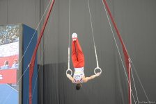 В рамках IV Игр исламской солидарности в Баку стартовали соревнования по спортивной гимнастике (ФОТО)