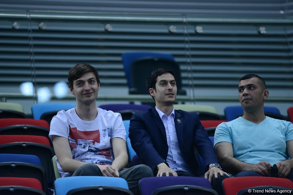 Bakı-2017: Bədii gimnastika yarışlarının ikinci günü başladı (FOTO)