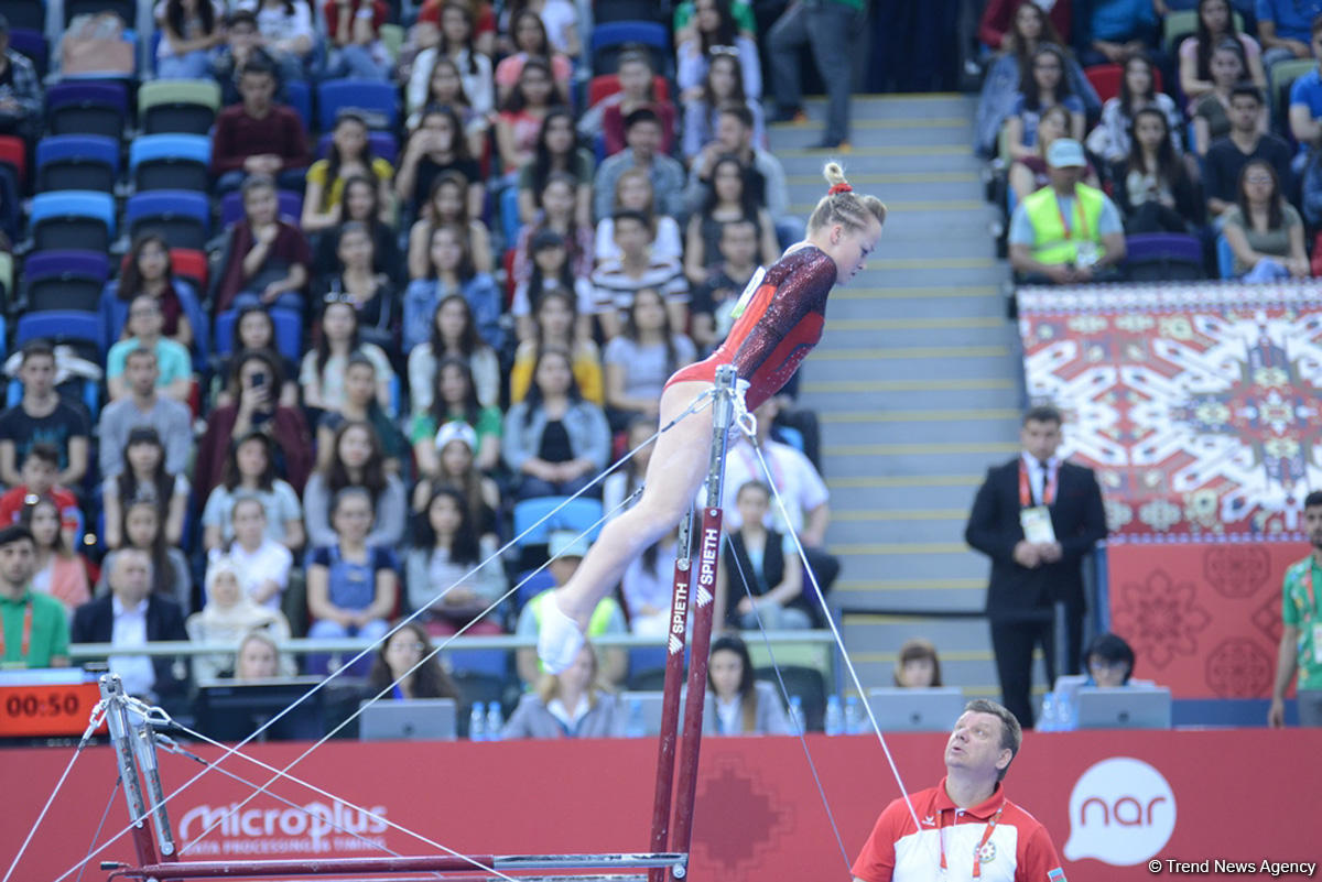 Baku 2017: Azerbaijani athletes advance to artistic gymnastics finals
