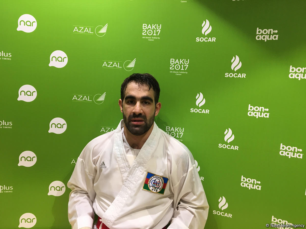 Каратист Рафаэль Агаев будет бороться за "золото" в финале Исламиады в Баку
