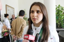 Везде должен звучать гимн и развеваться флаг Азербайджана – победительница Исламиады Фарида Абиева (ФОТО) - Gallery Thumbnail
