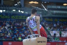 Azerbaijani men's artistic gymnastics team wins silver at Baku 2017 (PHOTO)