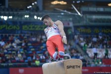 Azerbaijani men's artistic gymnastics team wins silver at Baku 2017 (PHOTO)