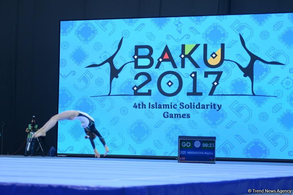 Сборная Азербайджана по спортивной гимнастике выиграла золотую медаль Исламиады (ФОТО) - Gallery Image
