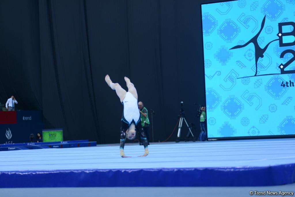İslamiadanın idman gimnastikası yarışlarında ikinci günə start verilib (FOTO)