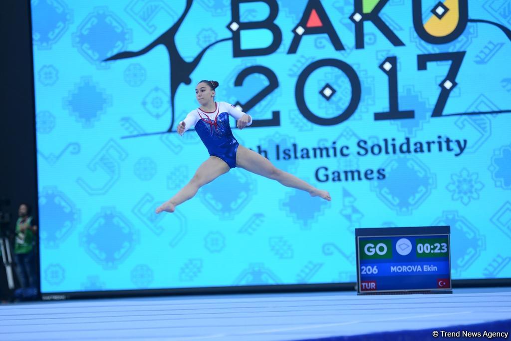 İslamiadanın idman gimnastikası yarışlarında ikinci günə start verilib (FOTO)