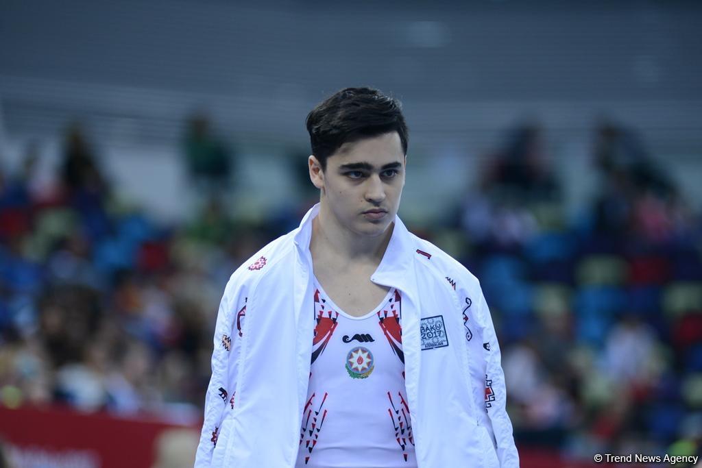 Мужская сборная Азербайджана по спортивной гимнастике выиграла "серебро" Исламиады (ФОТО) - Gallery Image