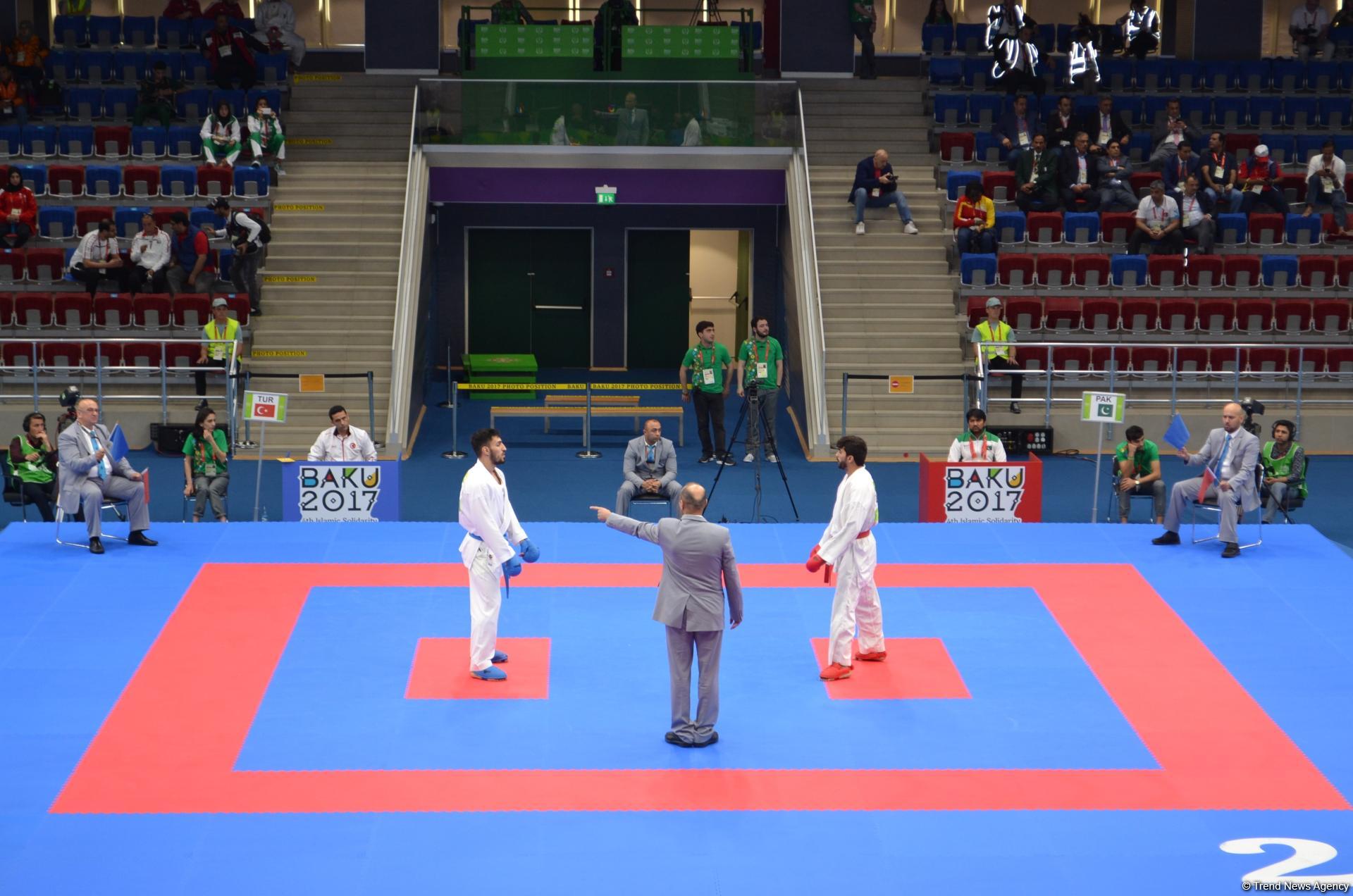 Baku 2017 karate competitions (PHOTO)