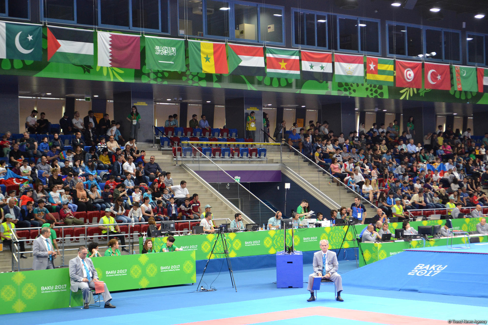 IV İslam Həmrəyliyi Oyunları çərçivəsində karate üzrə yarışlar keçirilir (FOTOREPORTAJ)