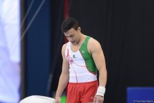 В рамках IV Игр исламской солидарности в Баку стартовали финалы по спортивной гимнастике  (ФОТО) - Gallery Thumbnail