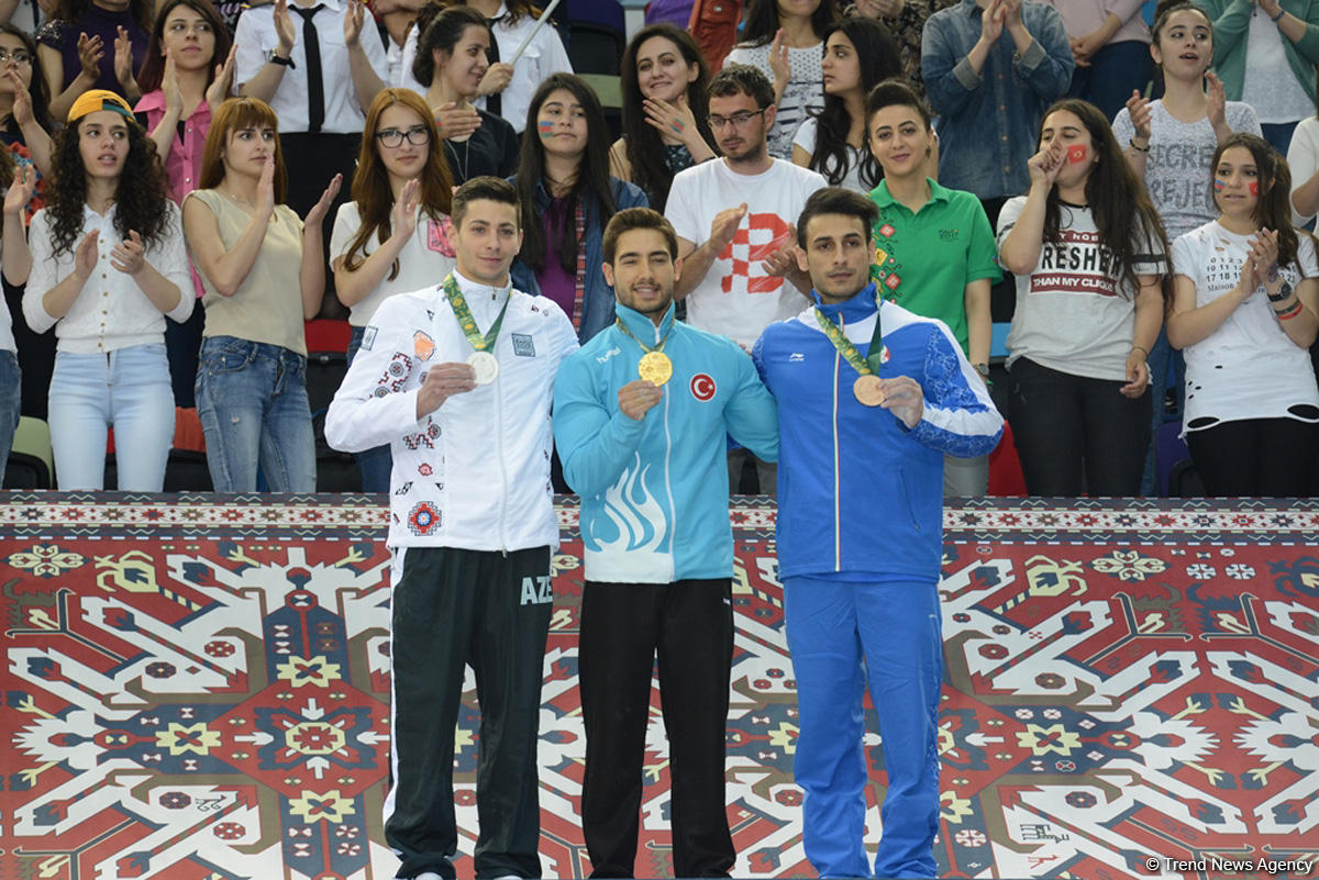 Состоялась церемония награждения победителей индивидуальных соревнований по спортивной гимнастике в рамках Исламиады (ФОТО) - Gallery Image