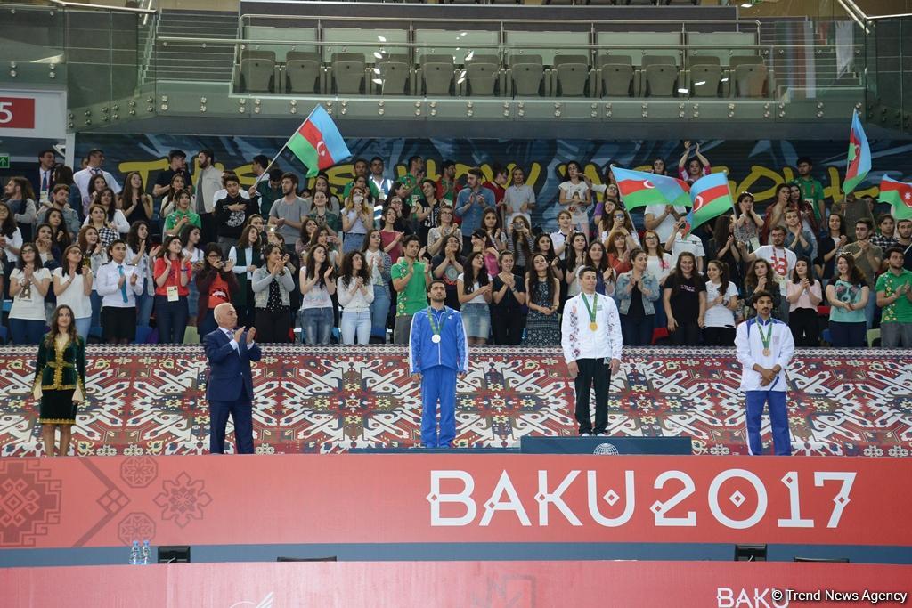 Baku 2017: Winners of artistic gymnastics individual exercises awarded (PHOTO)