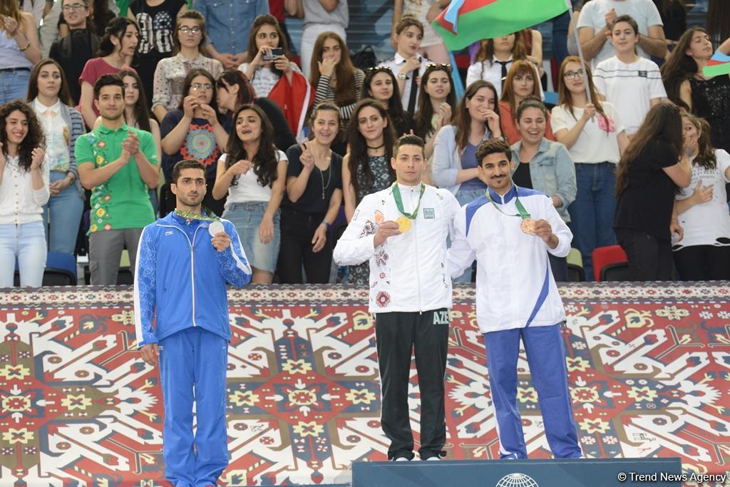 Состоялась церемония награждения победителей индивидуальных соревнований по спортивной гимнастике в рамках Исламиады (ФОТО - Gallery Image