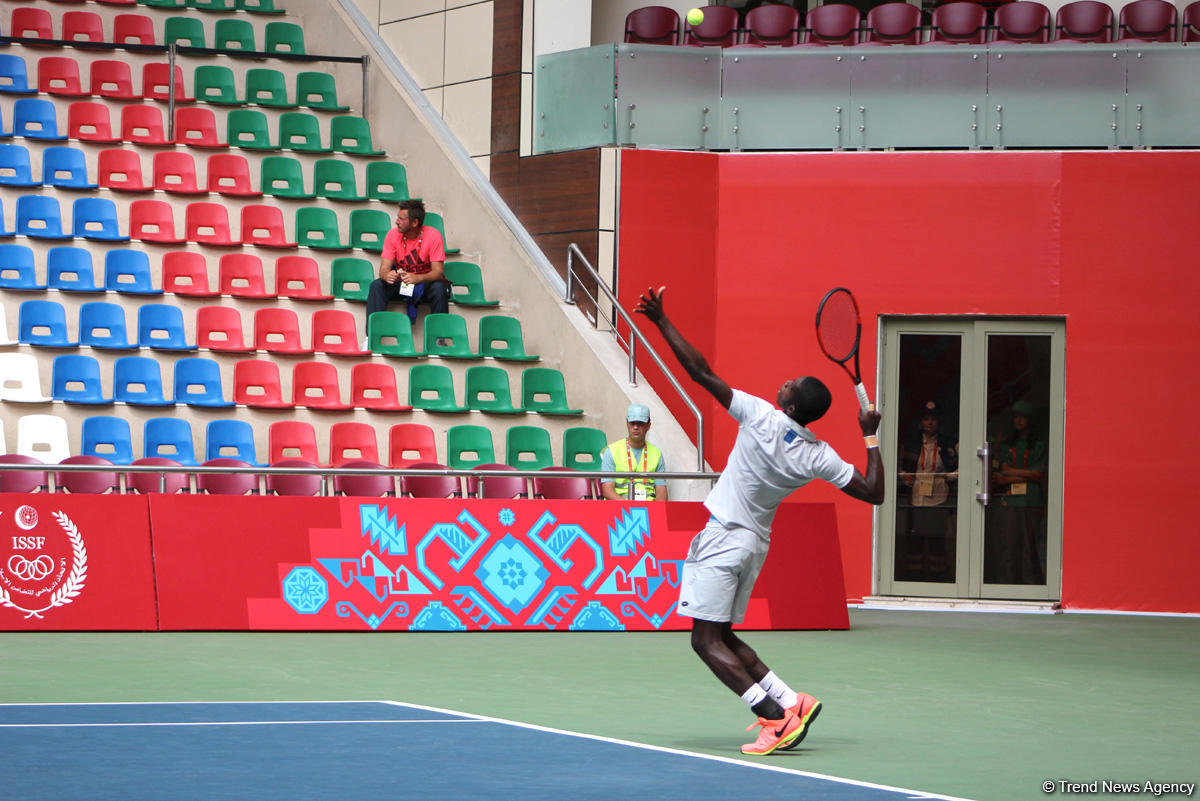 В рамках IV Игр исламской солидарности проходят соревнования по теннису (ФОТОРЕПОРТАЖ) - Gallery Image
