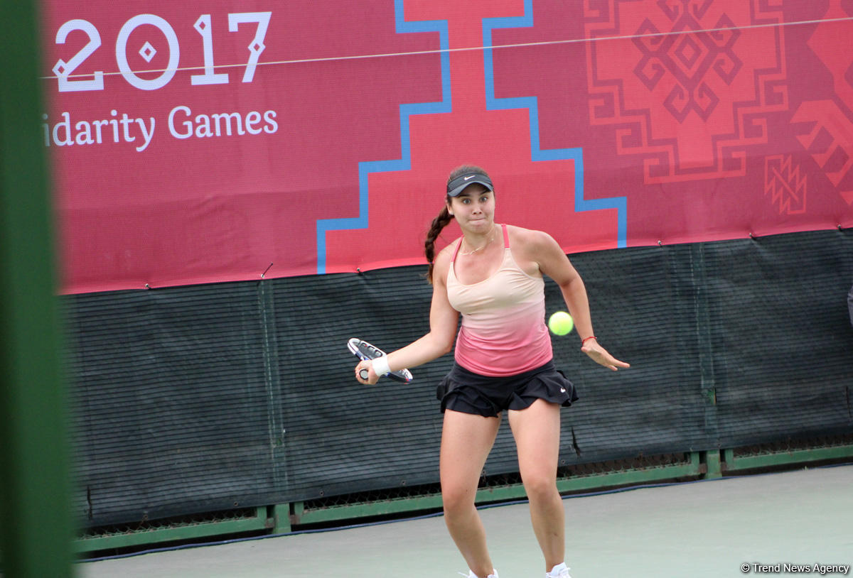 IV İslam Həmrəyliyi Oyunları çərçivəsində tennis üzrə yarışmalar keçirilir (FOTOREPORTAJ)