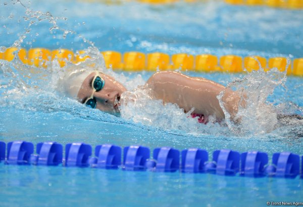 Azerbaijani women’s swimming team grabs bronze at Baku 2017