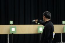 В рамках IV Игр исламской солидарности проходят соревнования по стрельбе из пистолета  (ФОТОРЕПОРТАЖ)