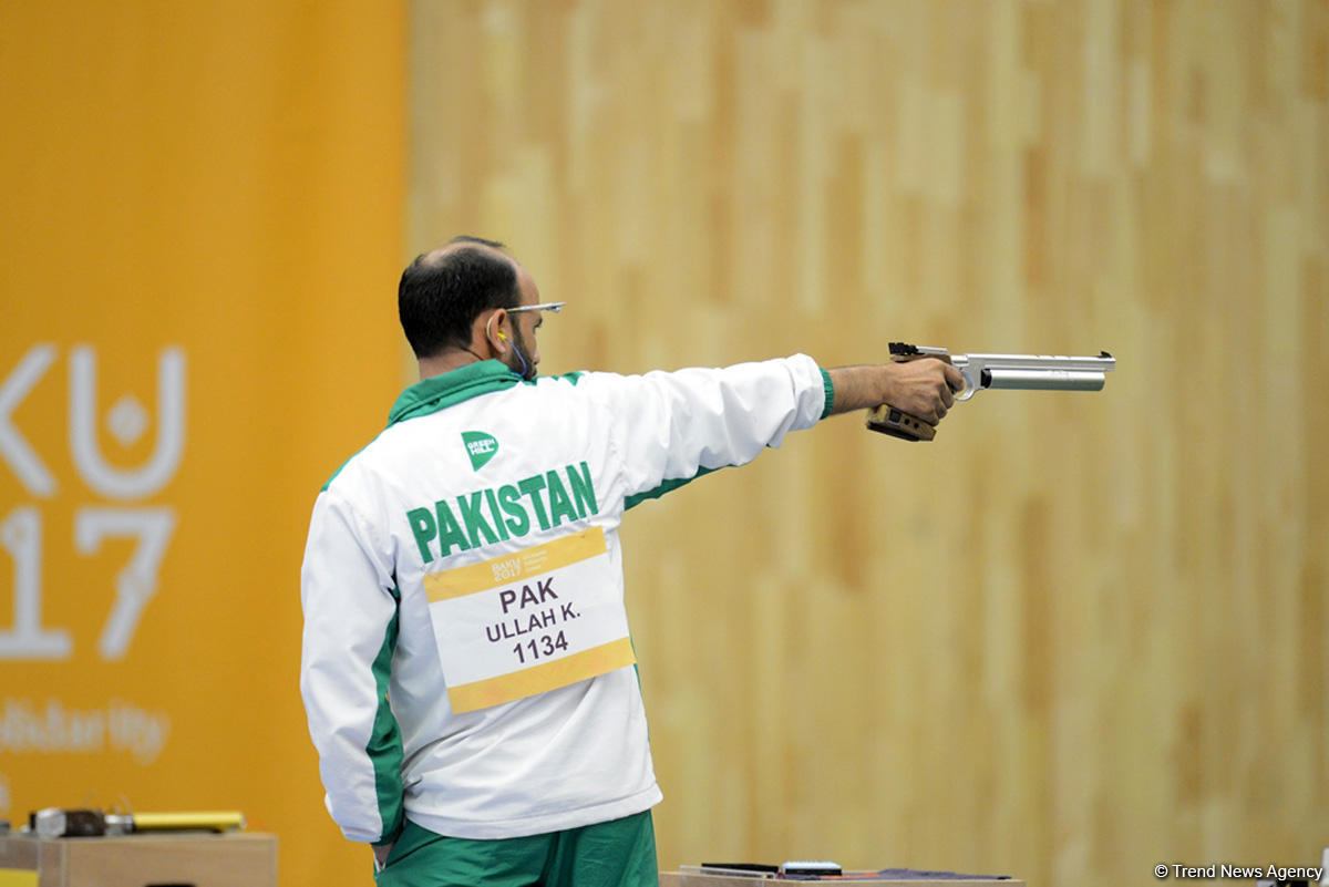 Baku 2017 shooting competitions as caught on camera