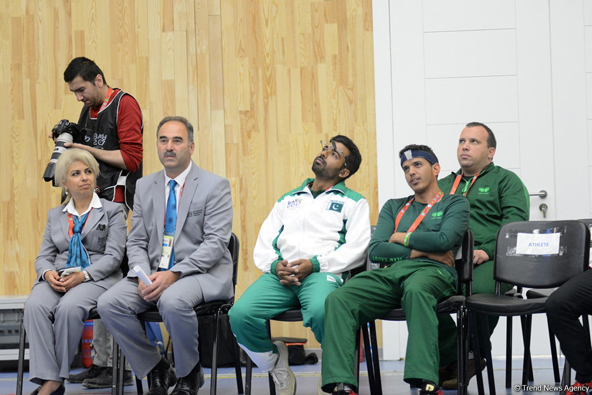 Baku 2017 shooting competitions as caught on camera