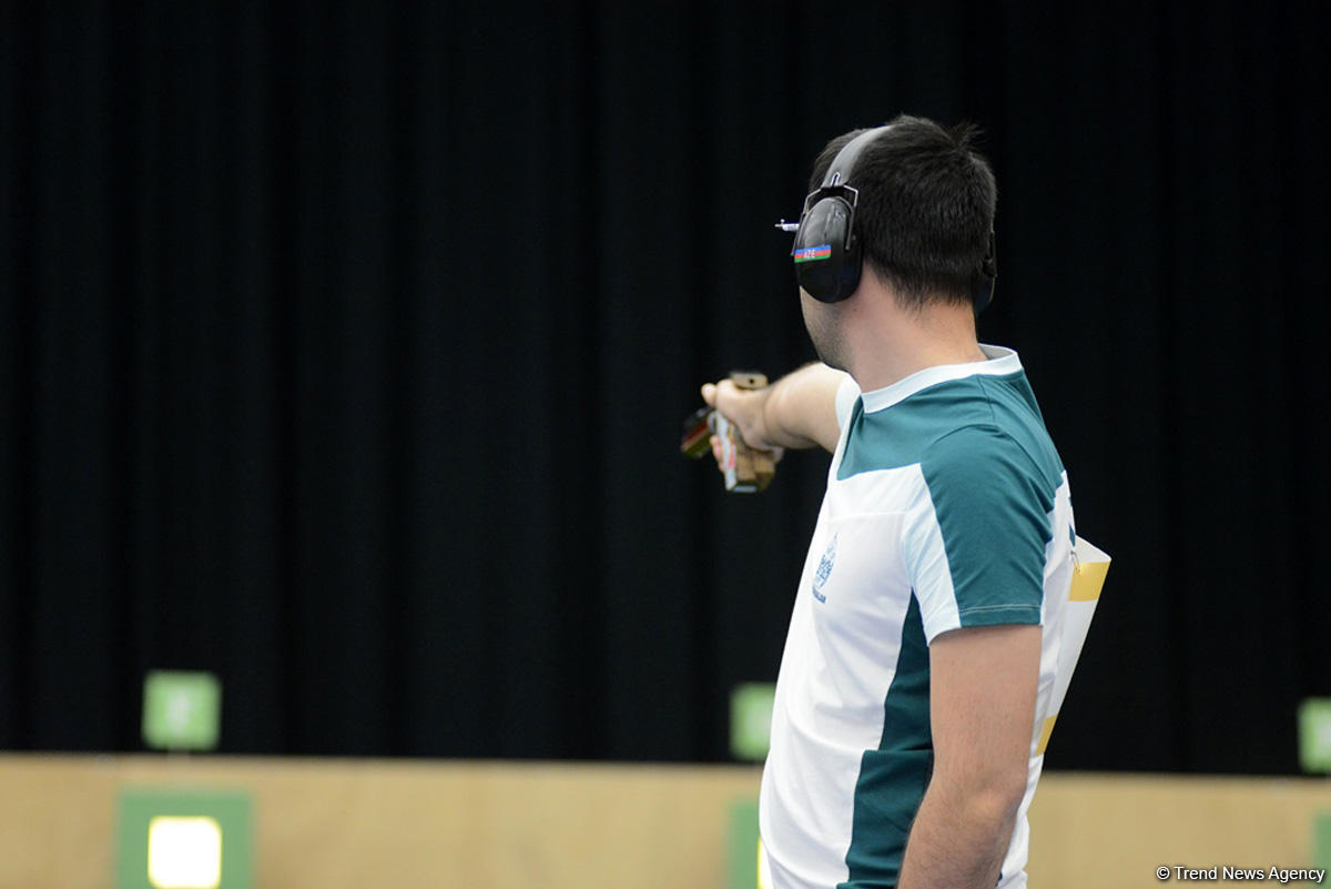 Baku 2017 shooting competitions as caught on camera