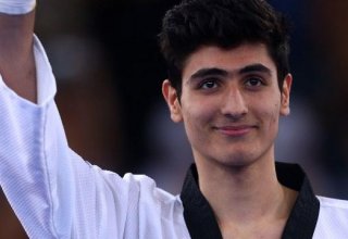 Azerbaijani athlete grabs taekwondo gold at Baku 2017